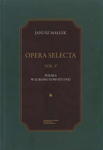 Opera_selecta__vol._V__Polska_w_Europie_nowozytnej